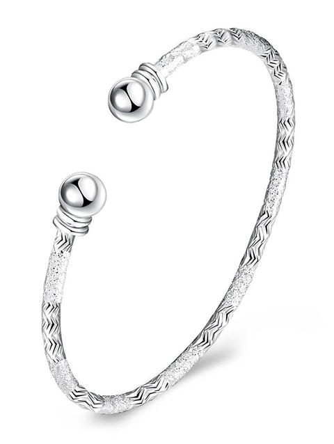 Braccialetto In Argento Sterling Vintage Silver