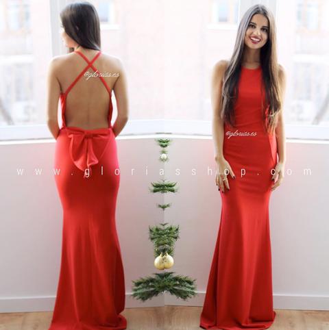 Vestido Backless Lazo