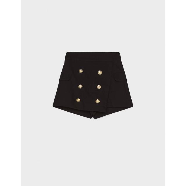 Falda Pantalón Con Botones de Bershka en 21 Buttons