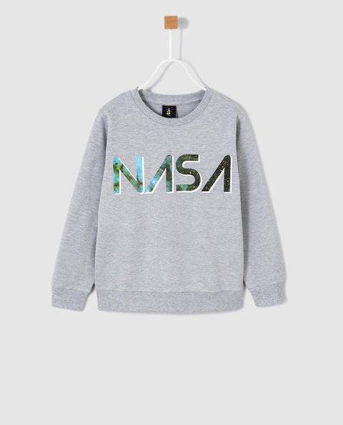 Cotton Juice - Sudadera De Pijama Niño Con Print De La Nasa de El Corte  Ingles en 21 Buttons