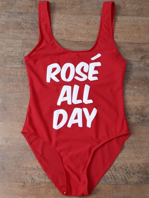 Costume Da Bagno Con Stampa Rose All Day