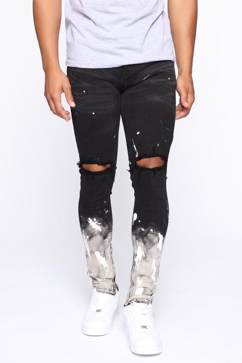 Impression Skinny Jeans - Black