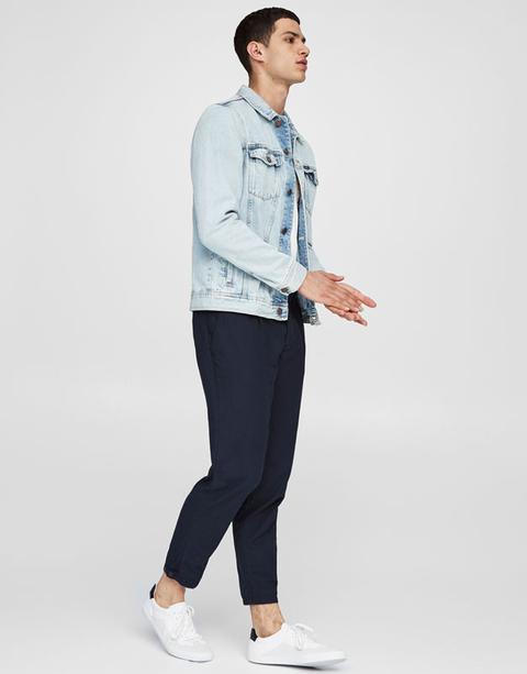 Pantalón Tipo Chino Loose Fit