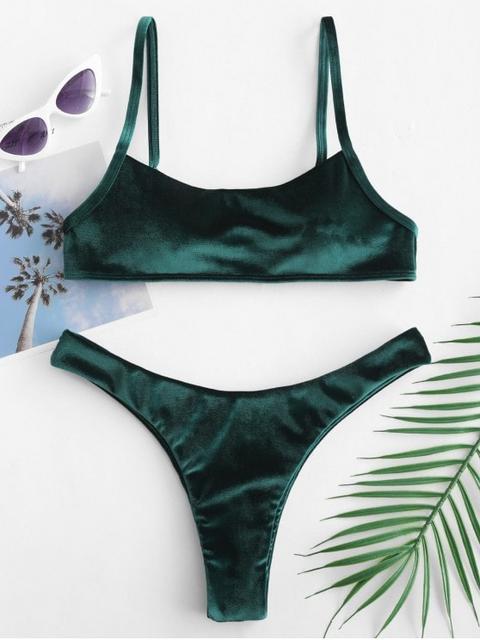 rose gold bikini set