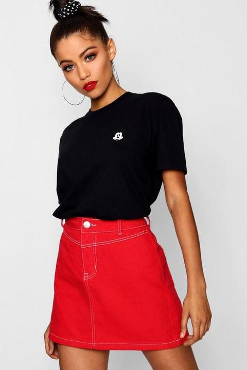 Disney Mickey Pocket Print T-shirt