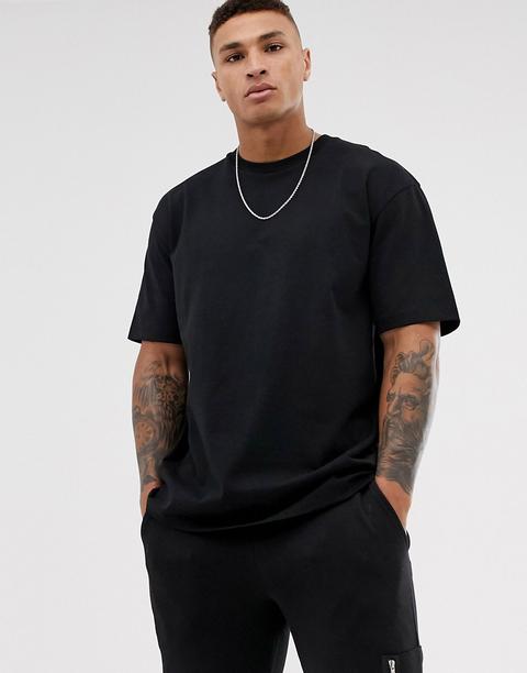 oversized t shirt black