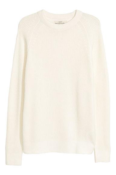 Pullover In Maglia A Coste