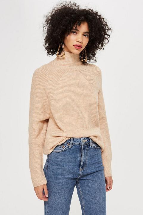 Super Soft Funnel Neck Jumper