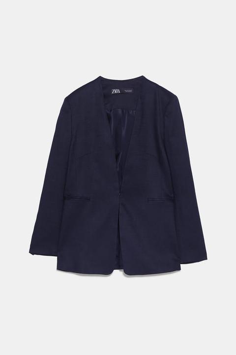 Blazer Con Tasche