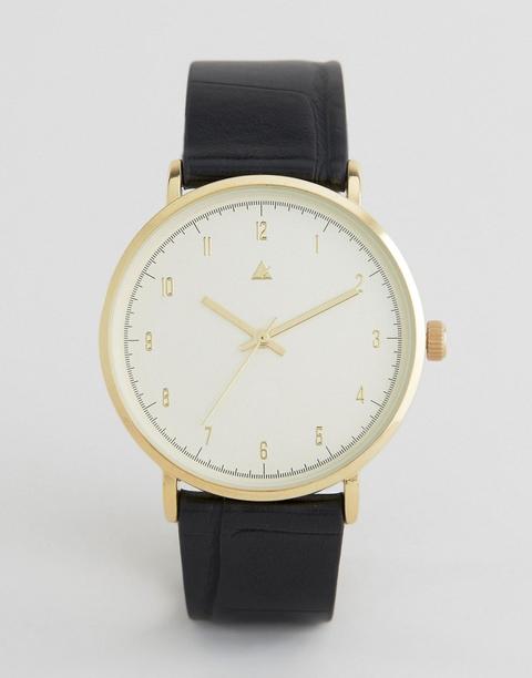 Reloj Con Esfera Sencilla De Asos