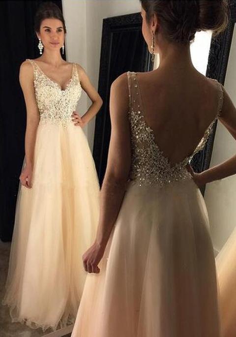 Maxi Dress Partito Di Banchetto Con Foto Di Fidanzamento Senza Schienale Con V-collo E Strass Granata Dorato