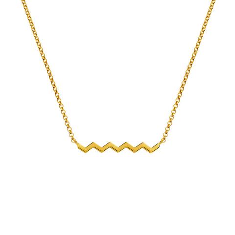 Colgante Zigzag Oro