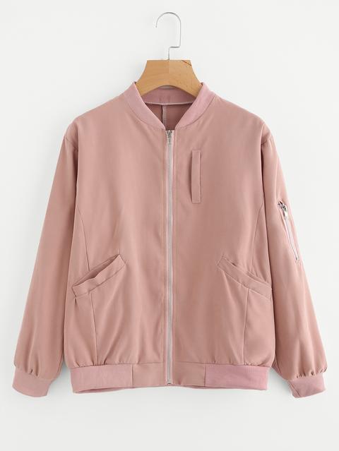 Zip Up Front Jacket