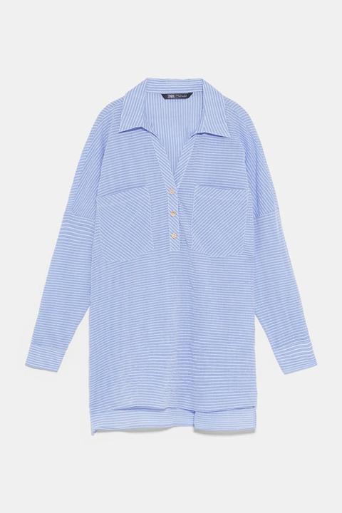 Camisa Rayas Oversize