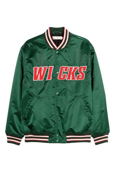 Nylon Baseball Jacket