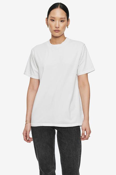 Anine Bing Lili T-shirt In White