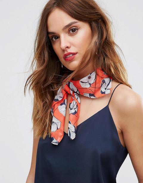 Warehouse - Foulard A Fiori - Multicolore