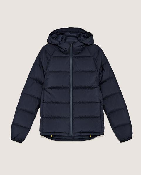 Cazadora Acolchada Ligera de Zara en 21 Buttons