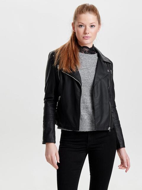 Leather Look Jacket