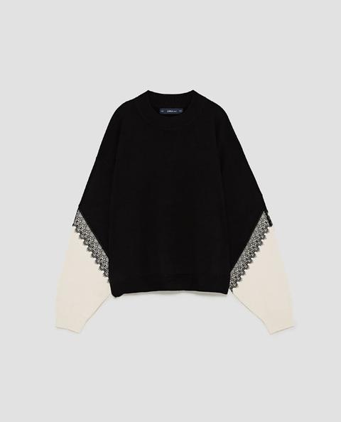 Maglia Bicolore Pizzo