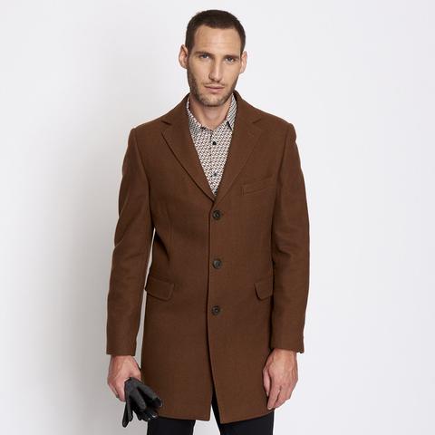 manteau laine homme