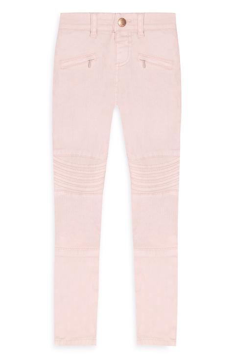 Jeans Rosa Da Ragazza