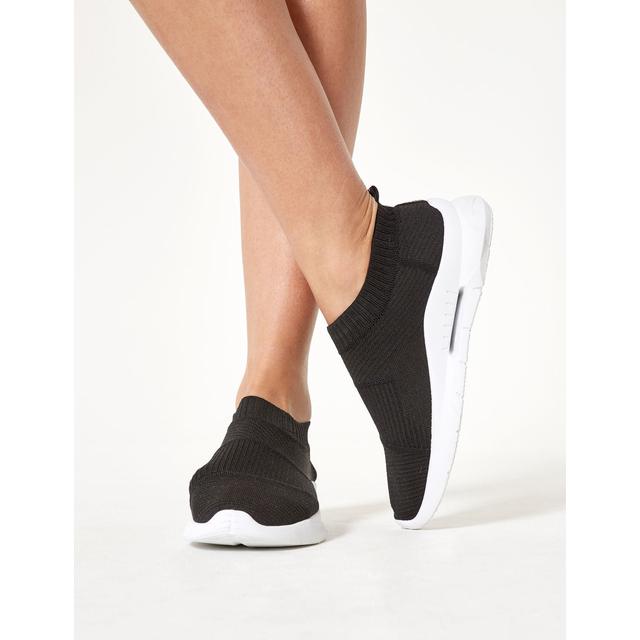 baskets chaussettes noires