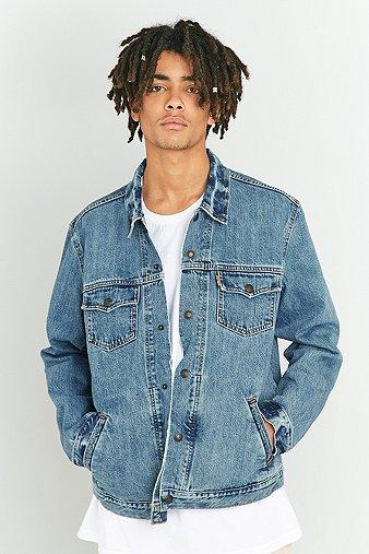 Levi's Ot Garrett Denim Trucker Jacket - Mens M