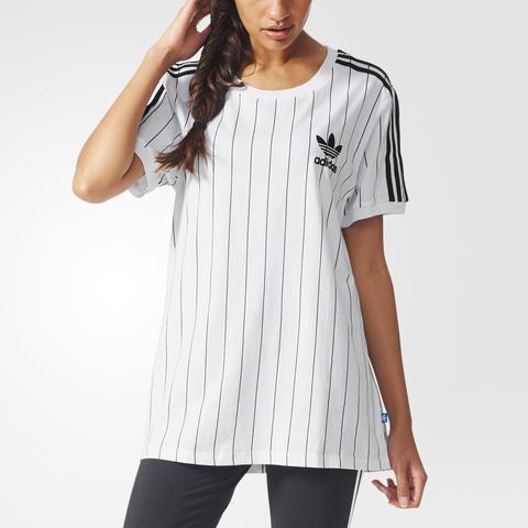 Camiseta 3 Bandas - Blanco Adidas | Adidas España