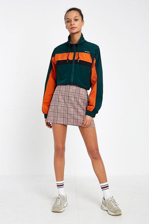 Uo Bold Check Pelmet Skirt