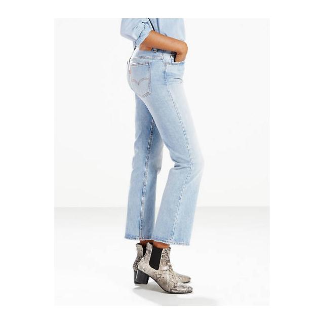 levi's 517 cropped boot cut jeans