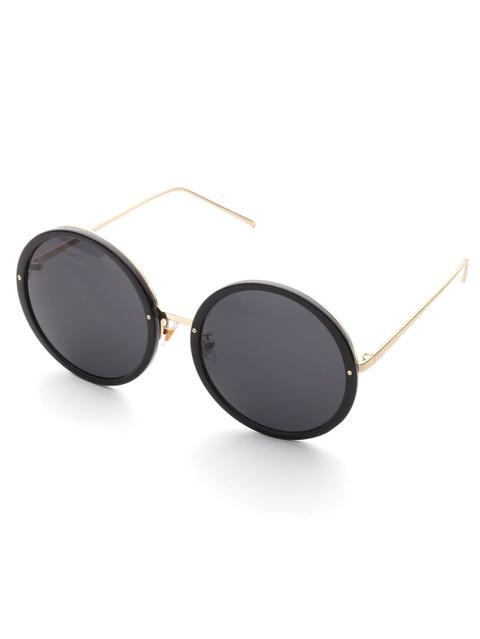 Metal Frame Round Lens Sunglasses