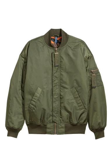 H & M - Bomber Oversize - Verde