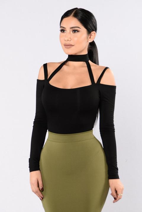 High Hopes Bodysuit - Black