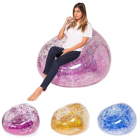 Poltrona Glitter Gonfiabile E Impermeabile