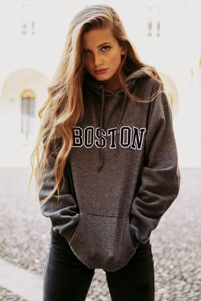 Sudadera Con Capucha Boston