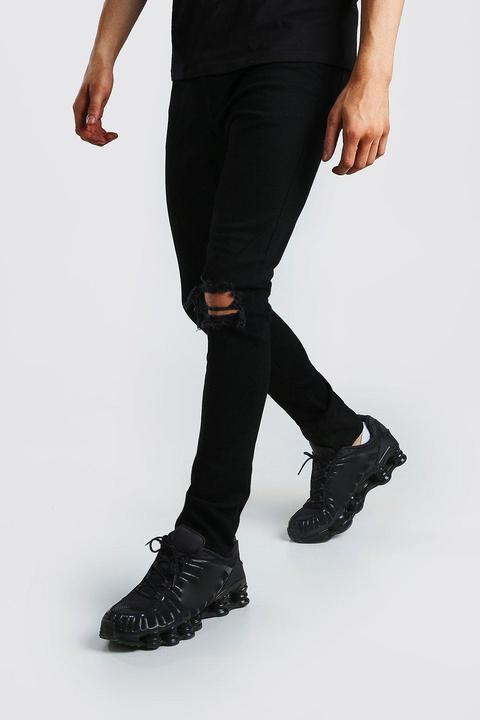 jean super skinny noir homme