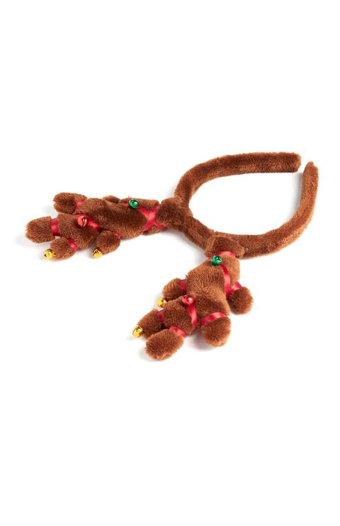 Diadema Con Cuernos De Reno