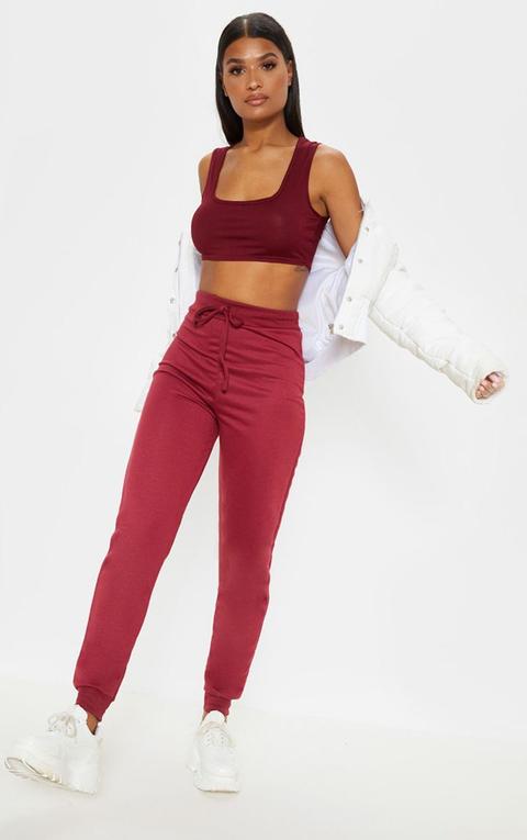 Burgundy Ultimate Sweat Joggers