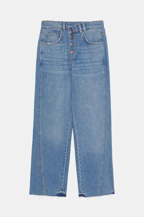 Jeans Z1975 High Rise Botones