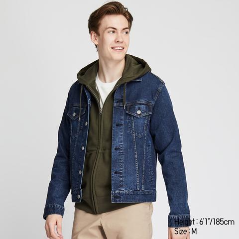 uniqlo men's denim jacket