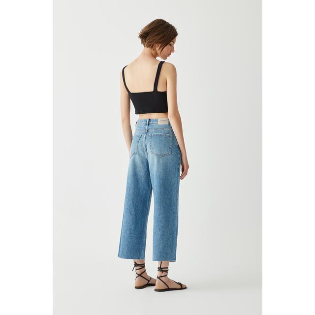 Jeans Culotte Básicos from Pull and Bear on 21 Buttons