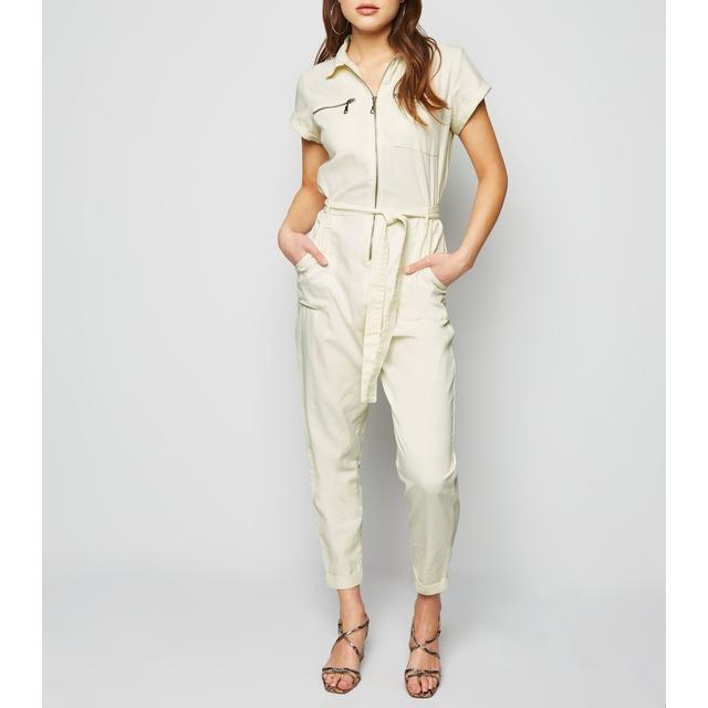 white boiler jumpsuit