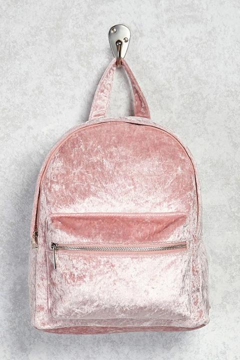 Crushed Velvet Backpack