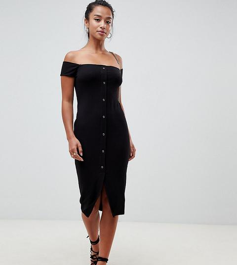 Asos Design Petite - Schulterfreies