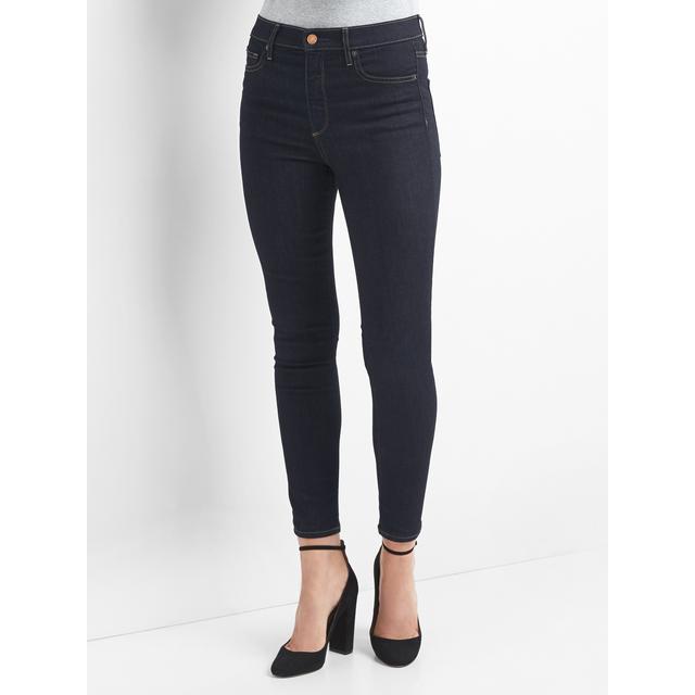 gap true skinny super high rise