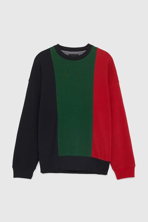 Sudadera Raya Vertical