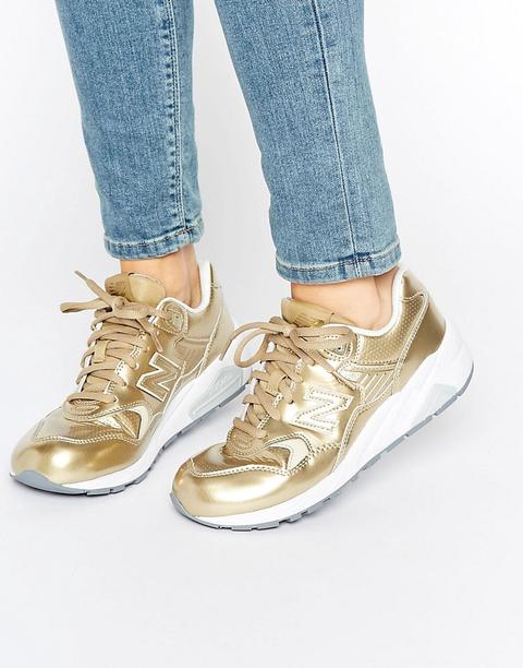 Zapatillas De Deporte Doradas 580 De New Balance