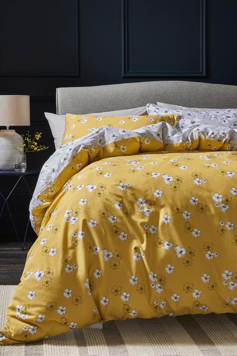 pansy duvet cover