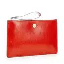 J By Jasper Conran - Orange Faux Patent Clutch Bag